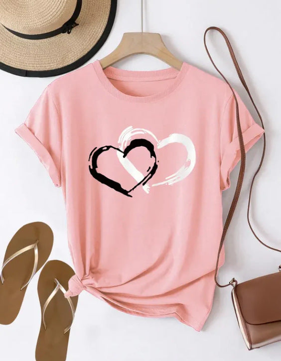 Ladies stylish graphic T-shirt Lune London