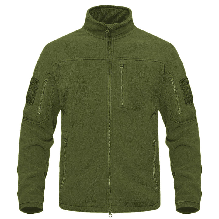 Fleece jacket for men with practical pockets Lune London