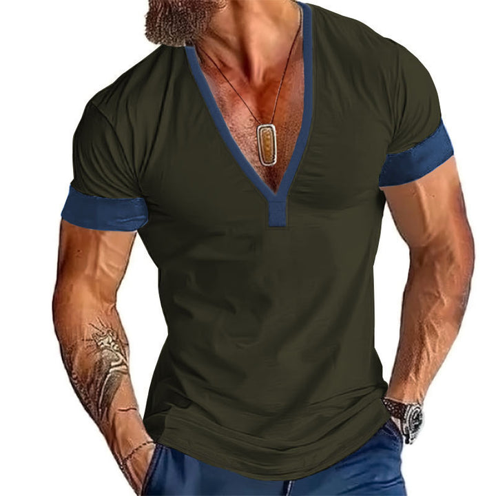 Men's V neck T-shirt Lune London