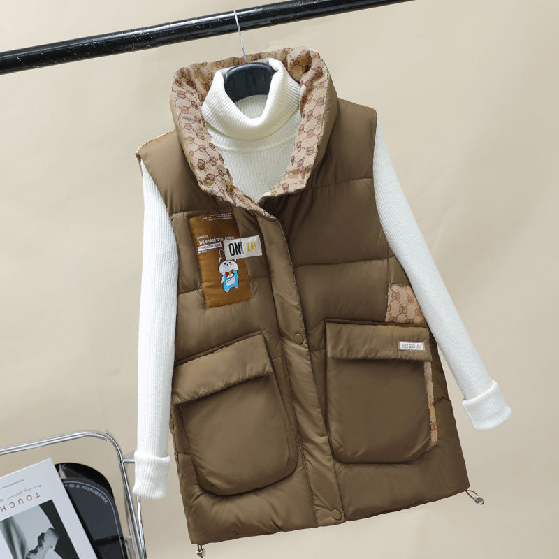Veste matelassée tendance pour femmes avec des détails modernes et des poches pratiques Lune London