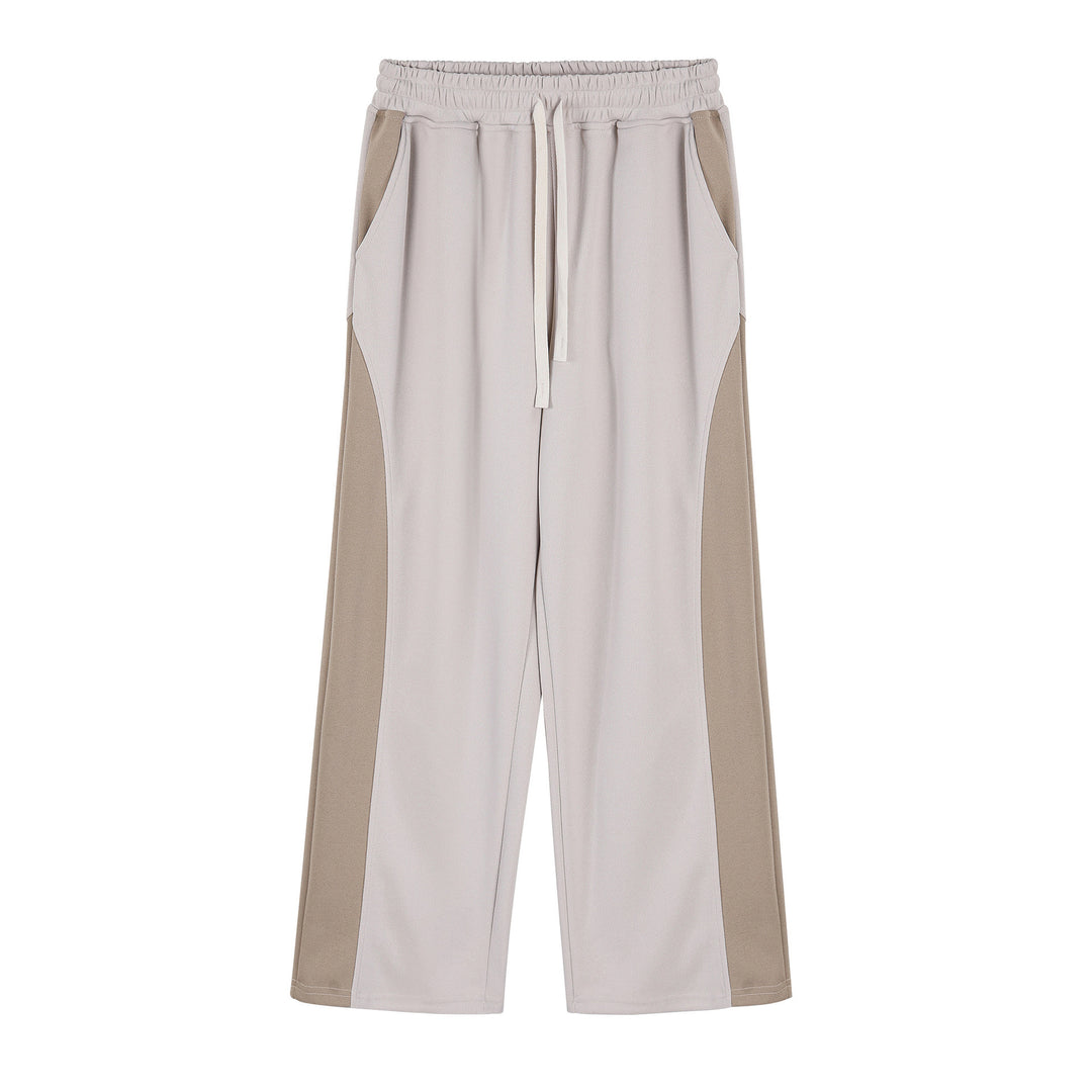 Men's sporty leisure pants with side ventilation openings and elastic waist Lune London