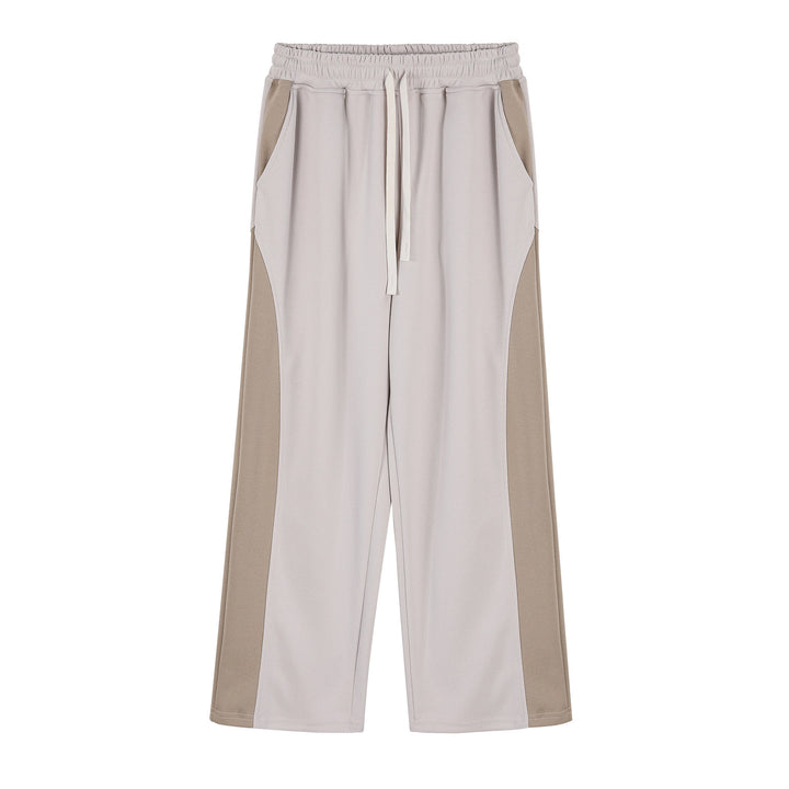 Men's sporty leisure pants with side ventilation openings and elastic waist Lune London