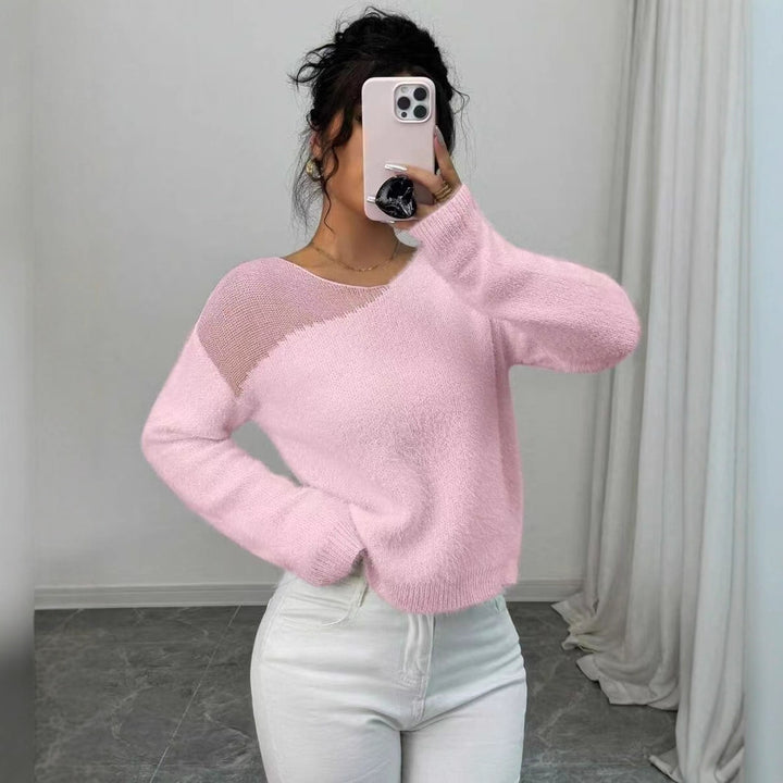 Soft round neck sweater for women Lune London