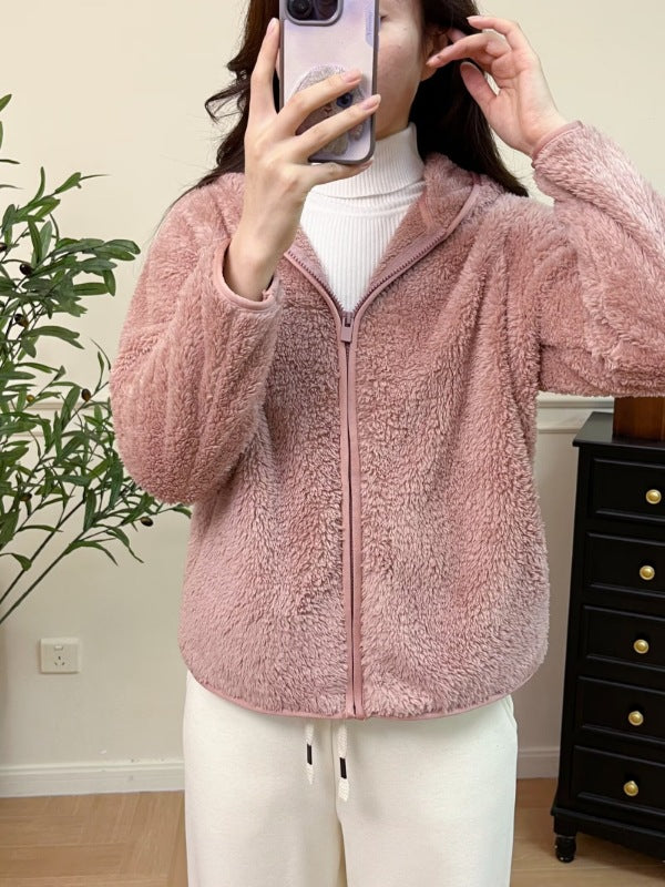 Veste en polaire pour femme, confortable et respirante, avec fermeture éclair intégrale Chic & Stil