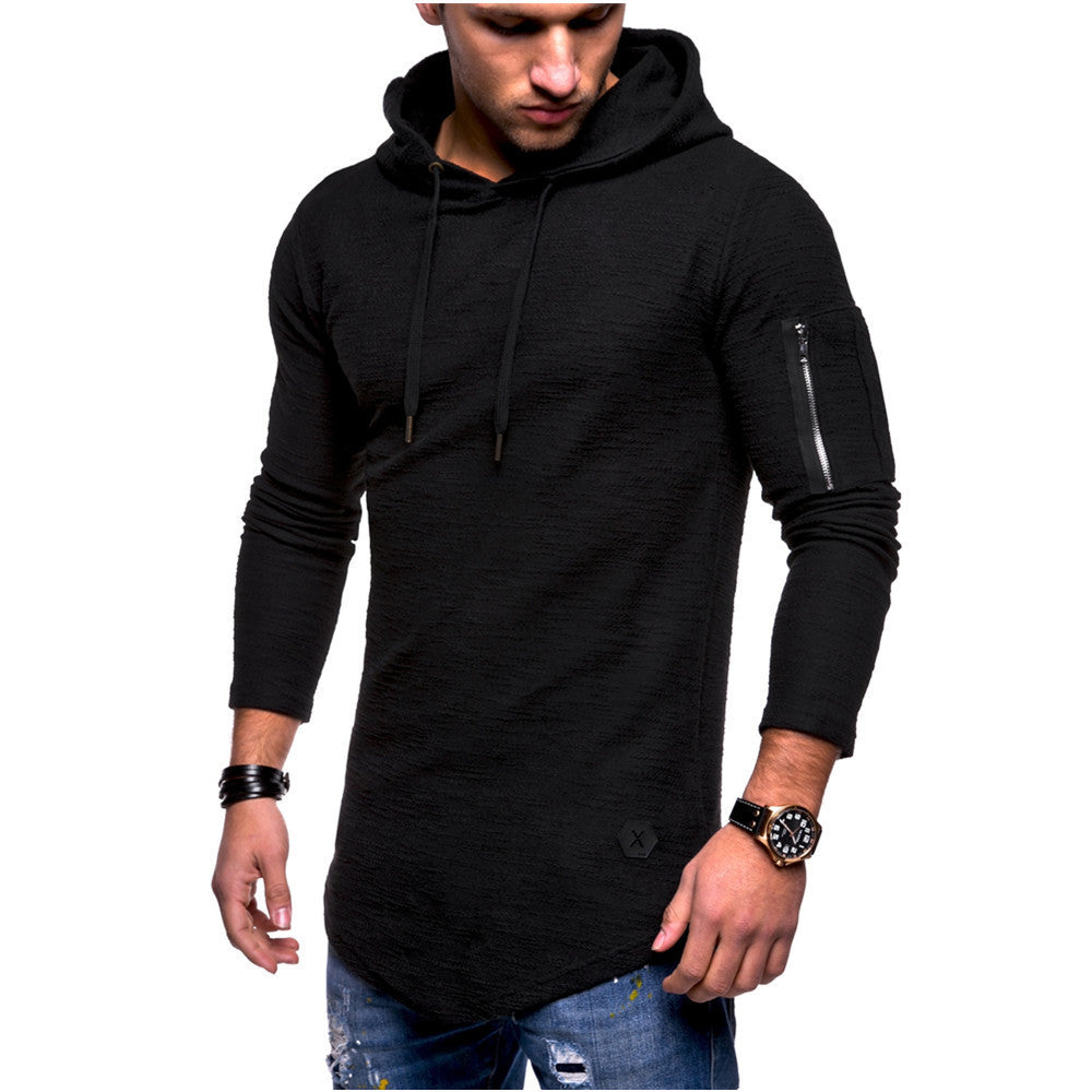 Men's casual hoodie with stylish zipper Lune London
