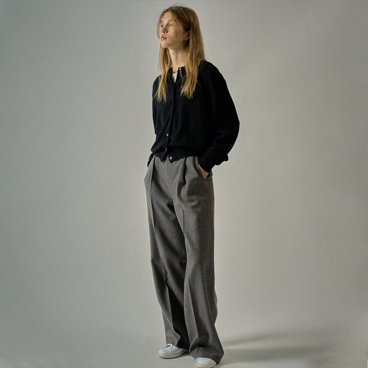 Pantalons de costume larges élégants pour femmes Chic & Stil
