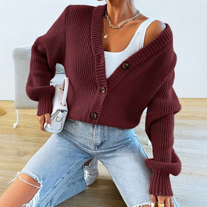 Ladies Chunky Cardigan Lune London
