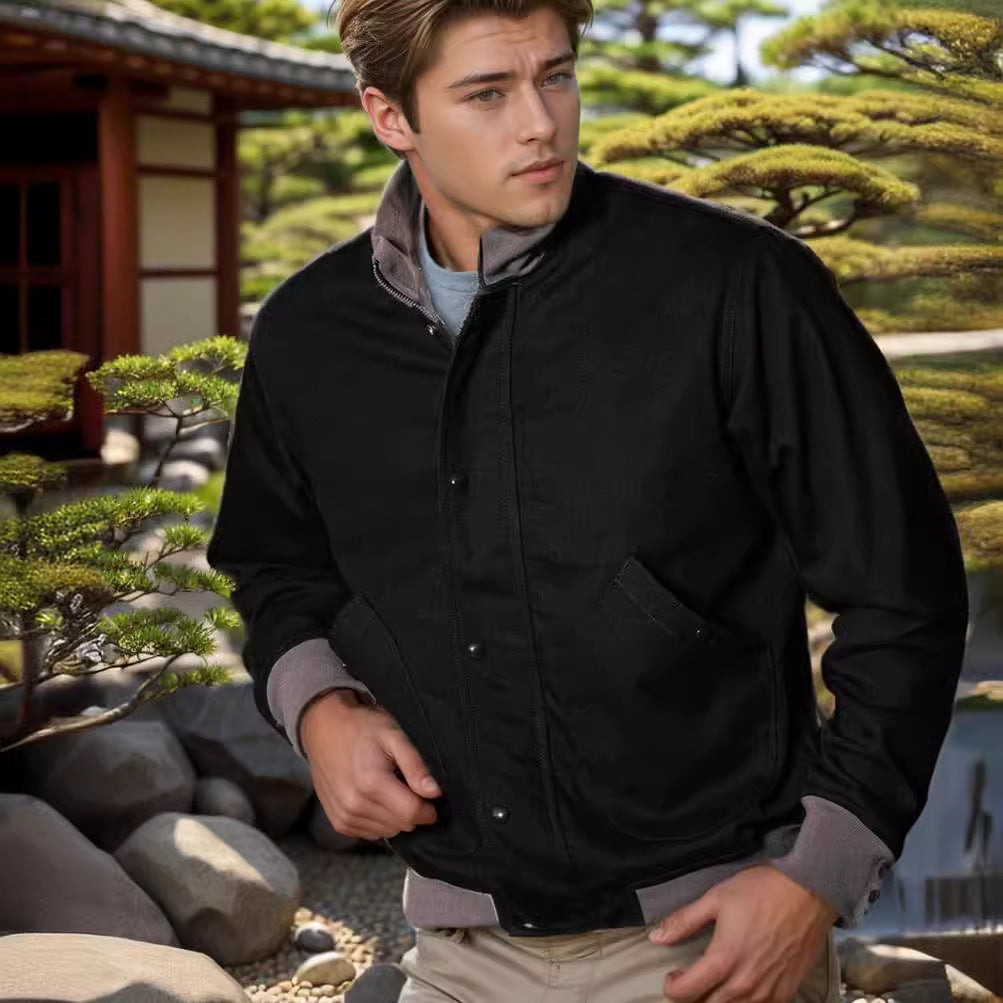 Elegant transition jacket for men with two pockets Lune London