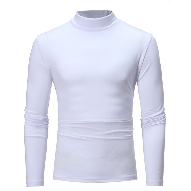 Men's long sleeve turtleneck with a fitted cut and breathable stretch quality Lune London