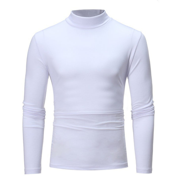 Men's long sleeve turtleneck with a fitted cut and breathable stretch quality Lune London