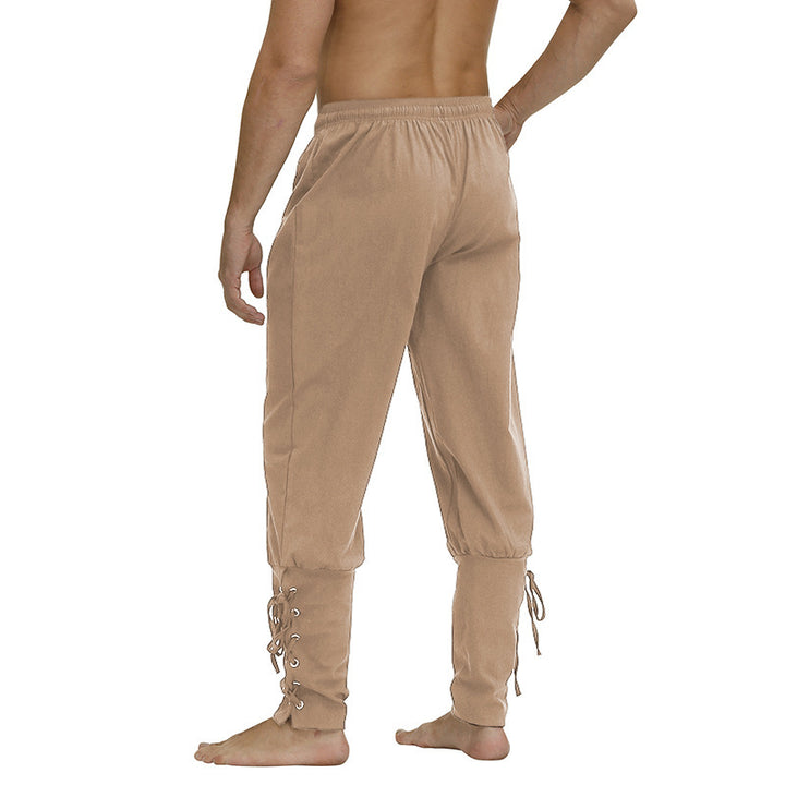 Men's leisure pants with a trendy fit and practical lace details Lune London