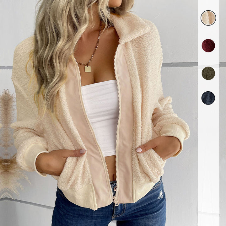 Ladies cozy fleece jacket Lune London