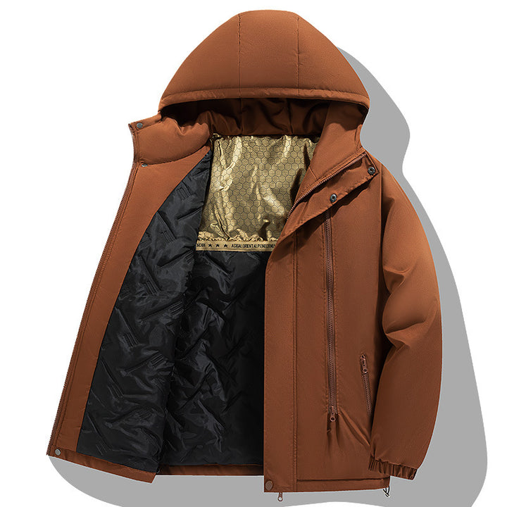 Ladies warm and insulated winter jacket with hood Lune London