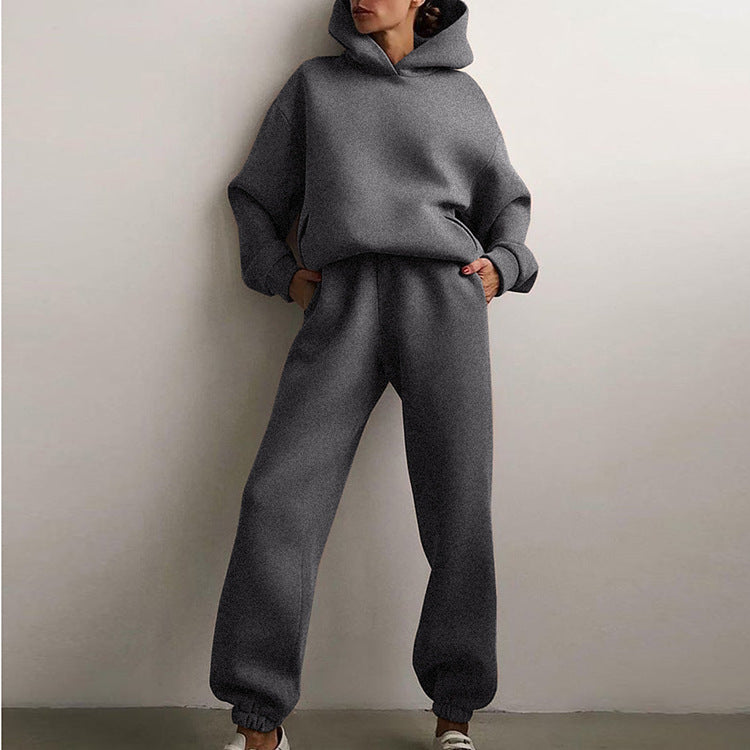 Chic and Stylish comfortable hoodie and jogging pants set for ladies