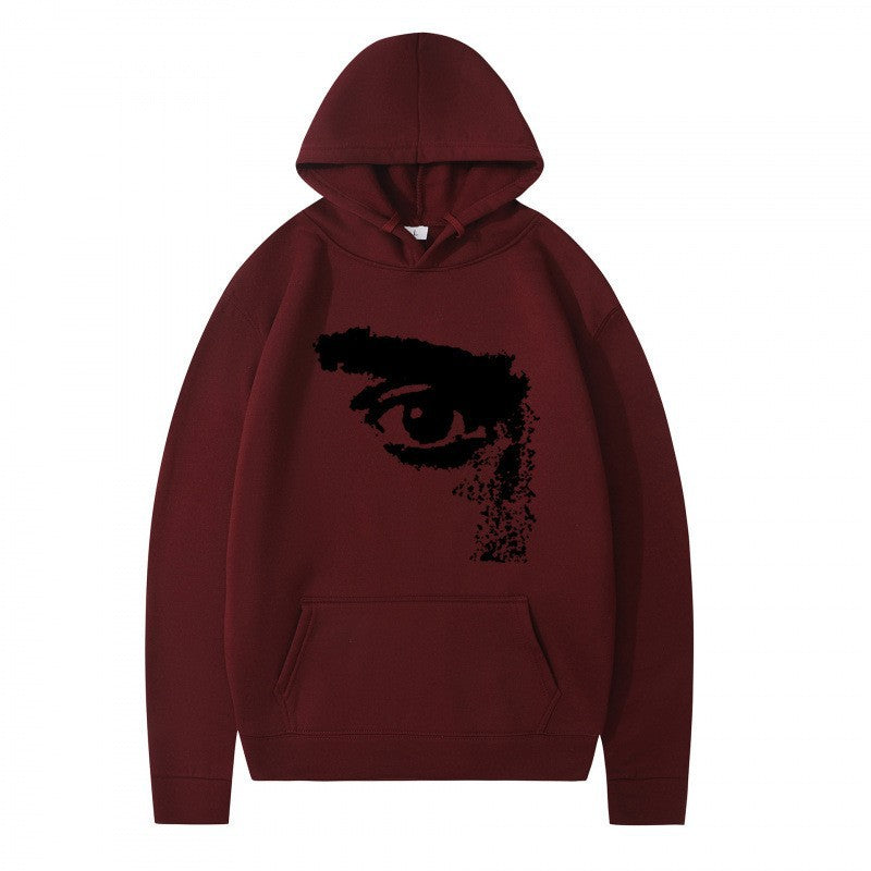 Women’s hoodie with modern, artistic print Chic & Stil