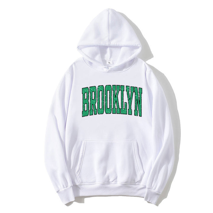 Women's Hoodie with Casual Brooklyn Print Chic & Stil