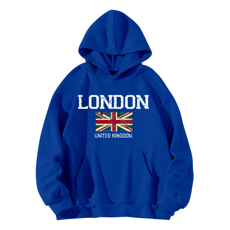 Women's hoodie in urban London style with kangaroo pocket and comfortable fit Lune London