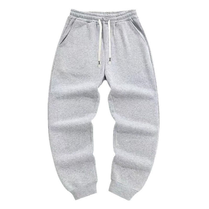 Elastic jogging pants for men with side pockets Lune London