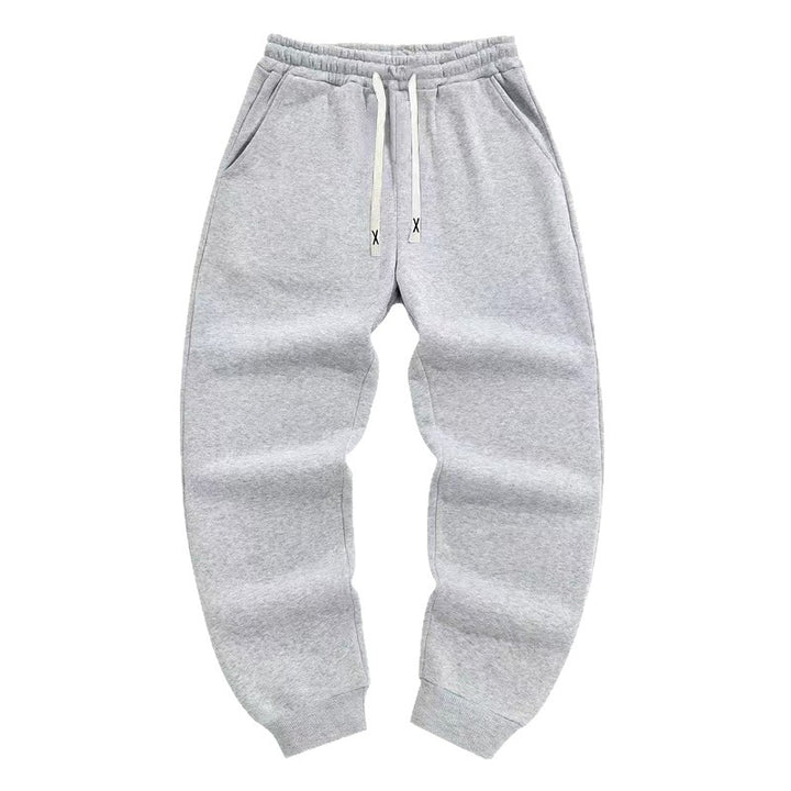 Elastic jogging pants for men with side pockets Lune London