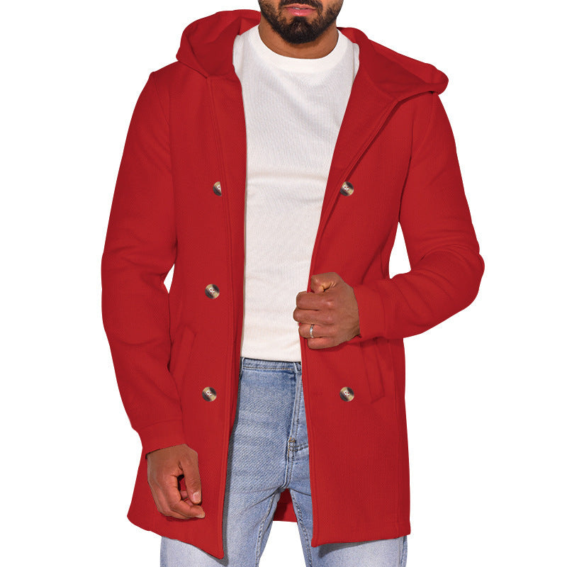 Trendy parka jacket for men with large lapels and practical pockets Lune London