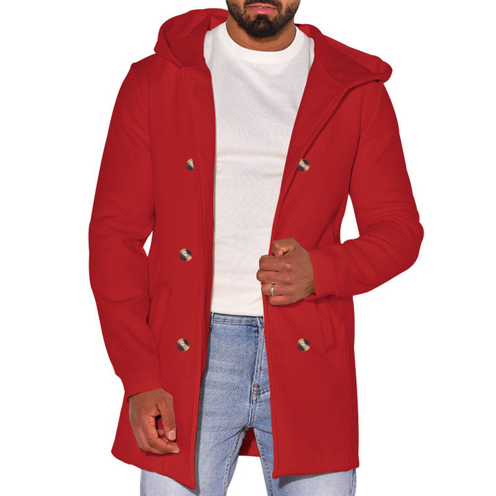 Trendy parka jacket for men with large lapels and practical pockets Lune London