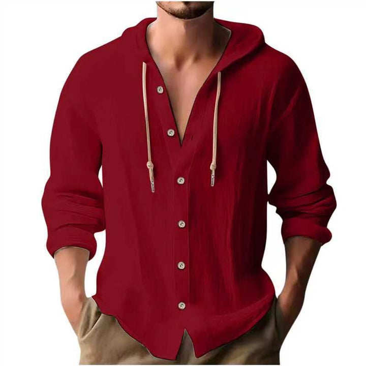 Men's Hoodie with a relaxed fit and practical details Lune London