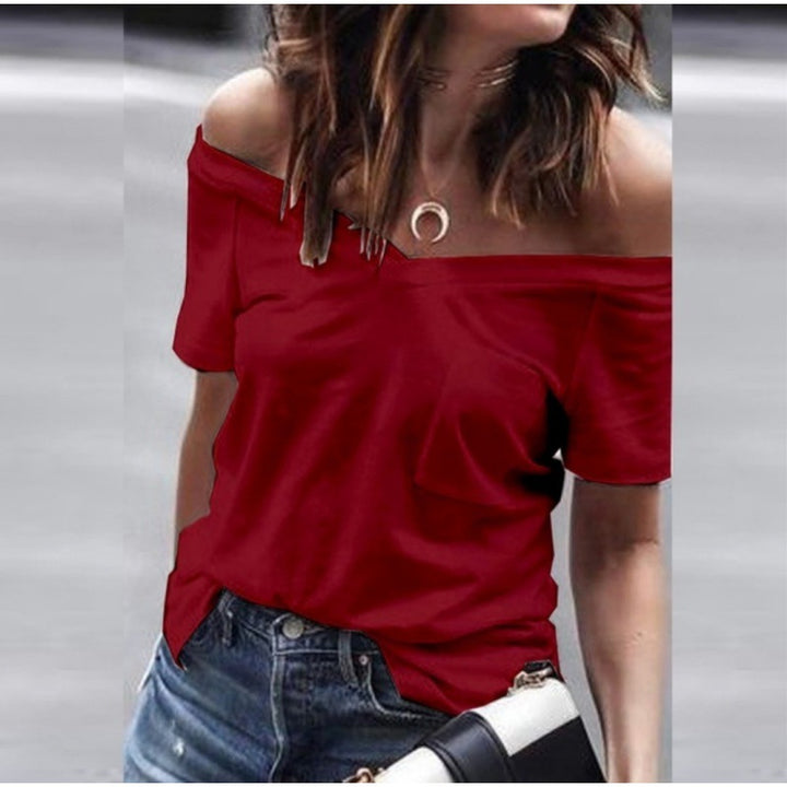 T-shirt femme à épaules dénudées Chic & Stil