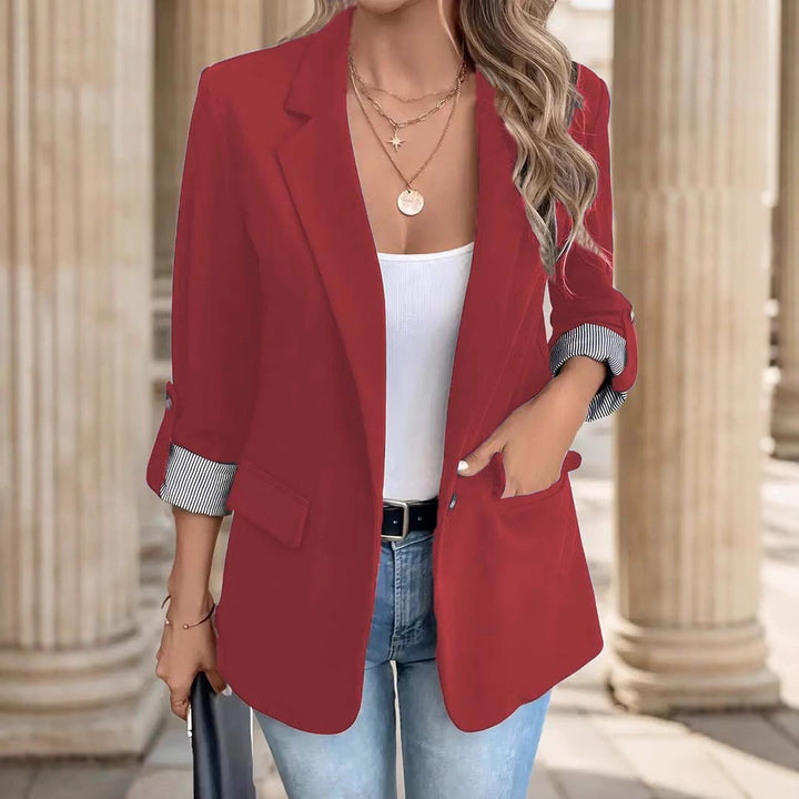 Blazer for women with striped pattern Lune London
