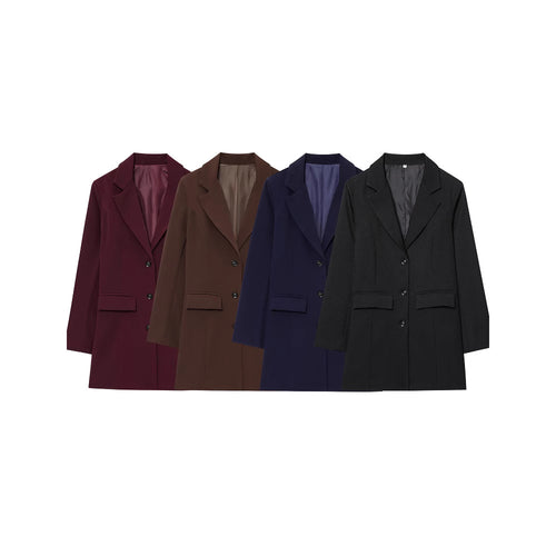 Ladies elegant blazer with fitted cut Lune London