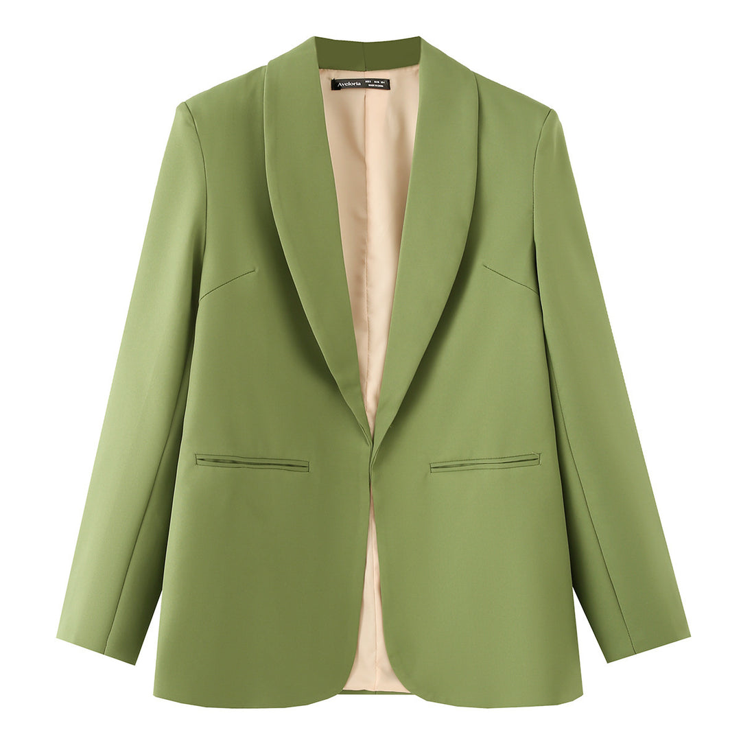 Veste blazer élégante pour dames avec une coupe moderne et des poches structurées Lune London