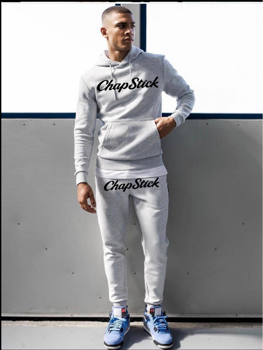 Women's hoodie and jogger set with modern inscription Lune London