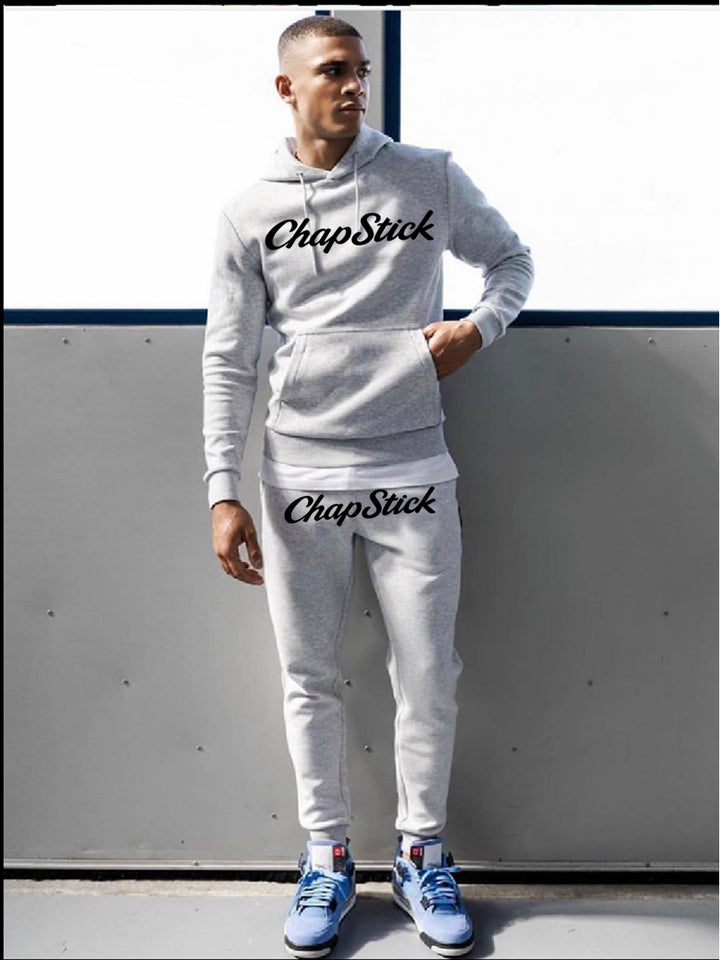 Women's hoodie and jogger set with modern inscription Lune London