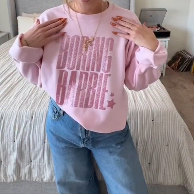 Sweat à capuche pour femme avec impression scintillante Chic & Stil