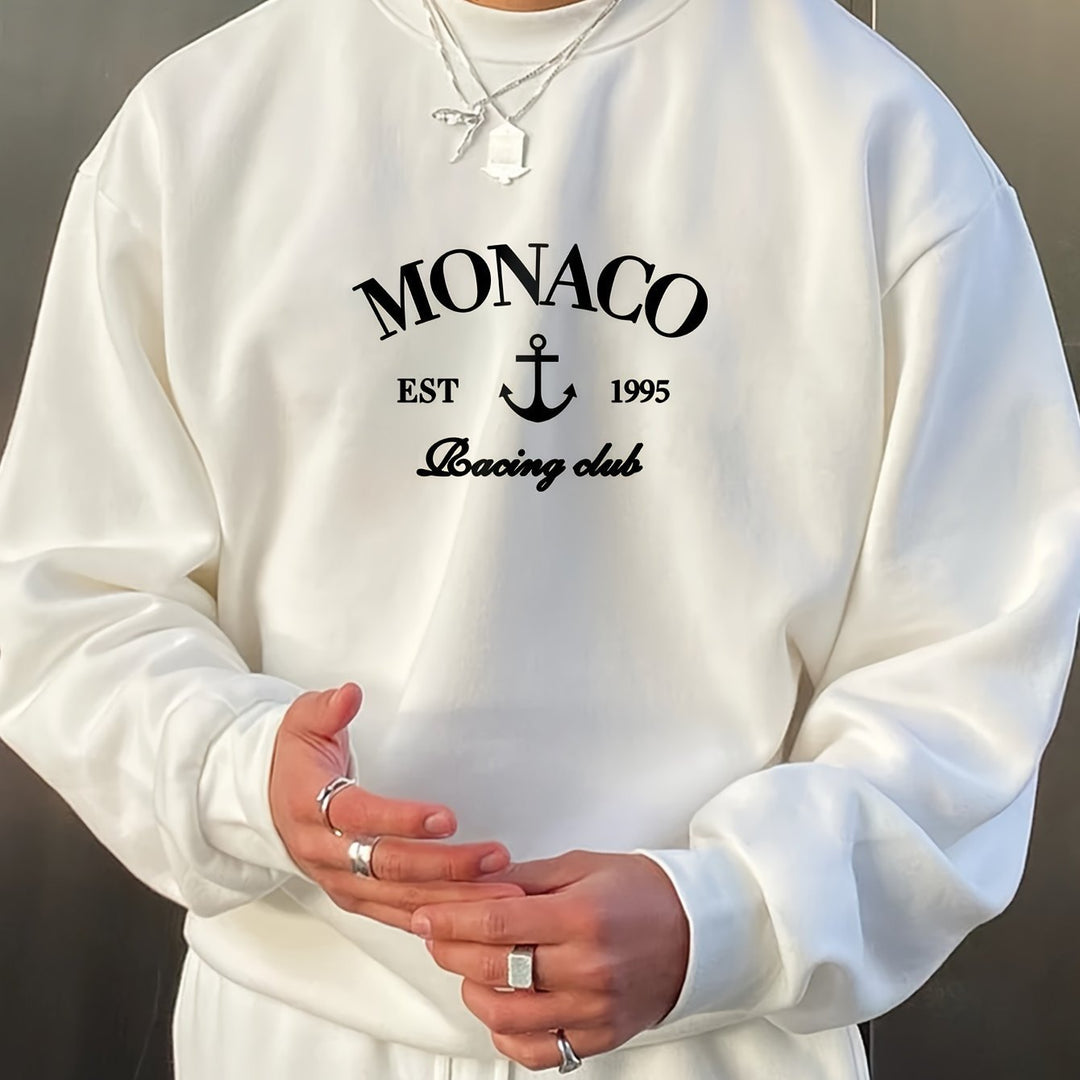 Sweatshirt femme à coupe généreuse et impression unique Chic & Stil