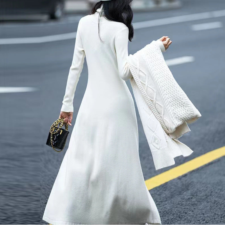 Lune London Long Sleeve Knit Dress for Ladies