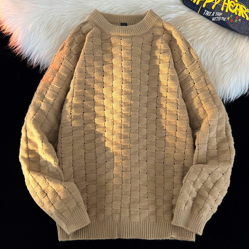 Thick knitted sweater for women with a modern design Lune London