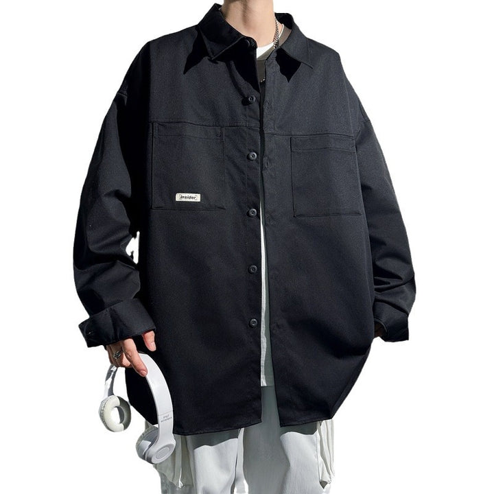 Oversized women's shirt with practical chest pockets Lune London