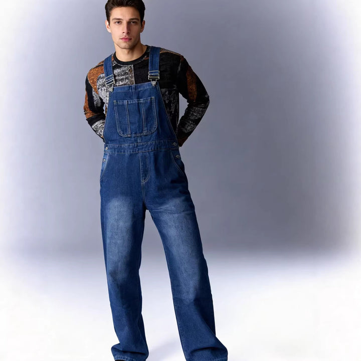 Men's Casual Cotton Overalls Lune London