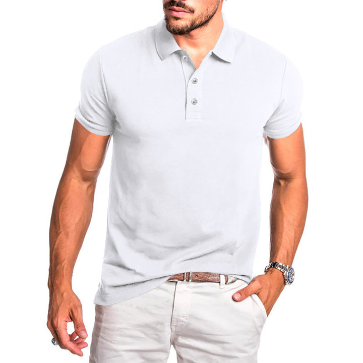 Men's high-quality short-sleeve polo with breathable technology and modern cut Lune London