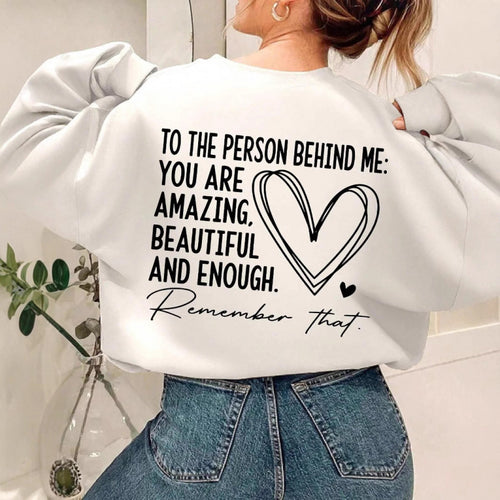 Sweat-shirt femme avec un design inspirant et une coupe décontractée Chic & Stil