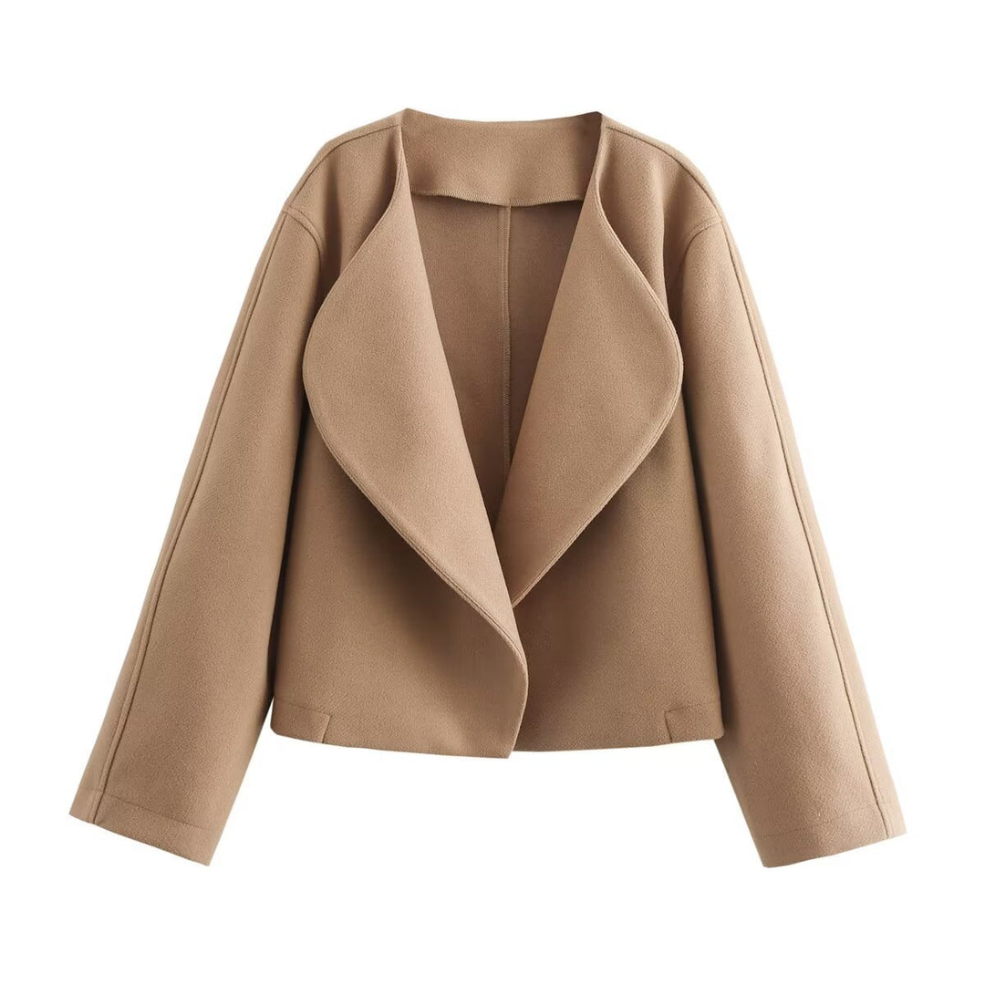 Veste courte élégante pour femmes avec col montant moderne Chic & Stil