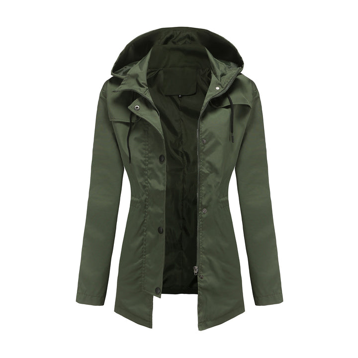 Waterproof leisure jacket for women with adjustable hood Lune London