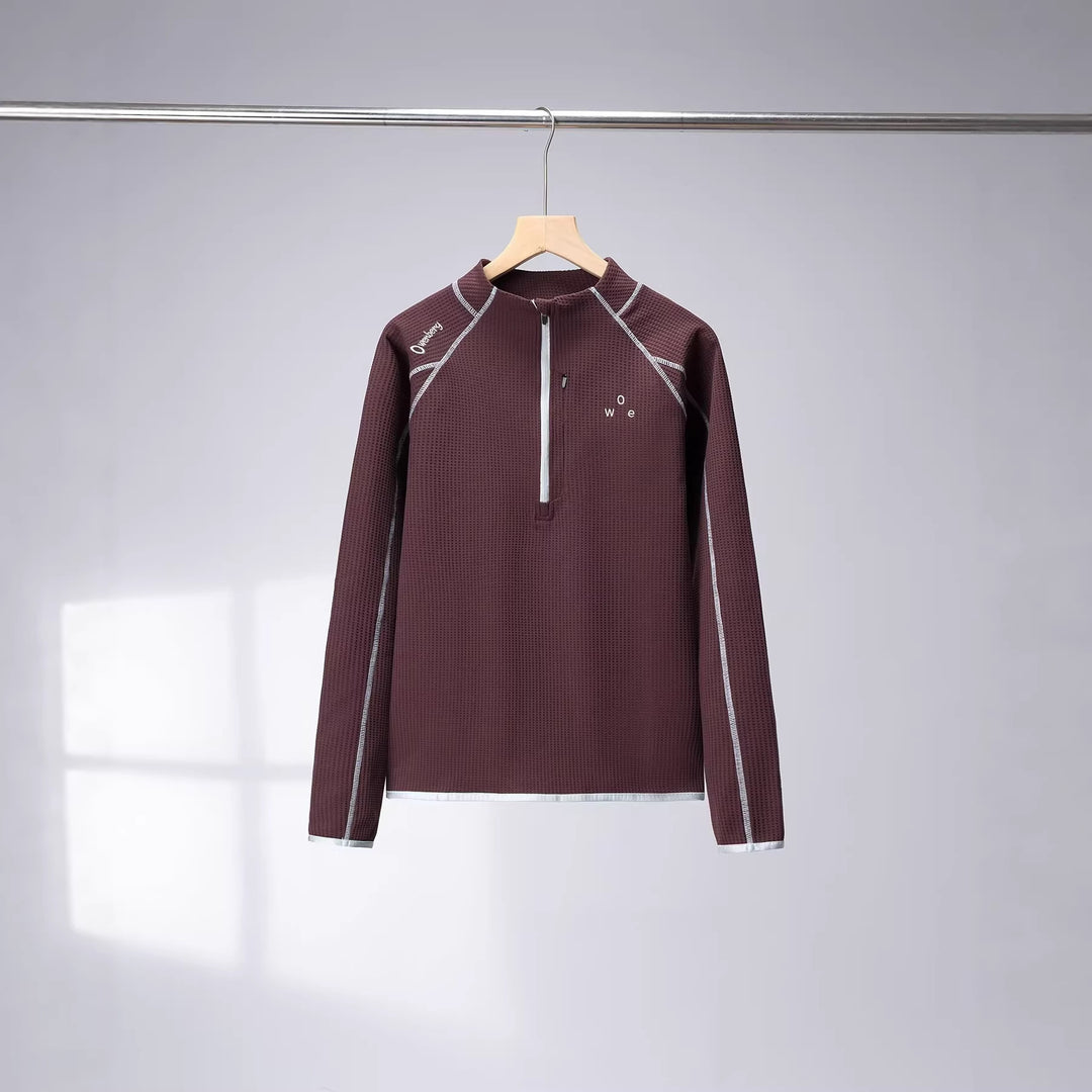 T-shirt fonctionnel féminin avec fermeture éclair innovante Chic & Stil