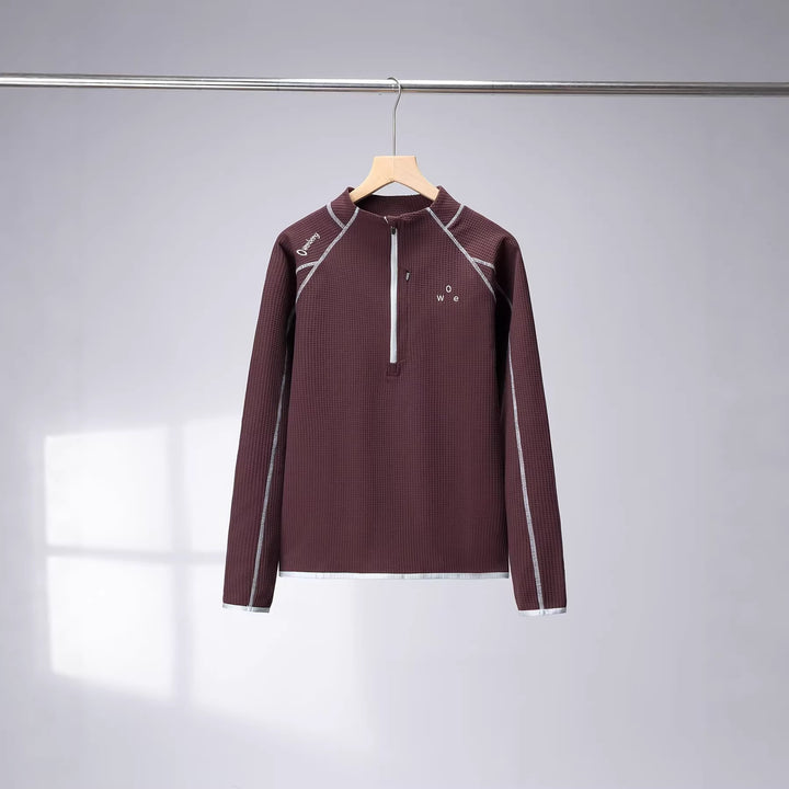T-shirt fonctionnel féminin avec fermeture éclair innovante Chic & Stil
