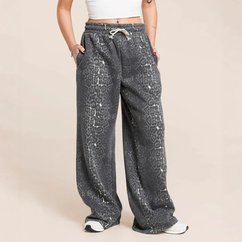 Ensemble de sweat à capuche décontracté pour femmes et pantalon de jogging large Chic & Stil