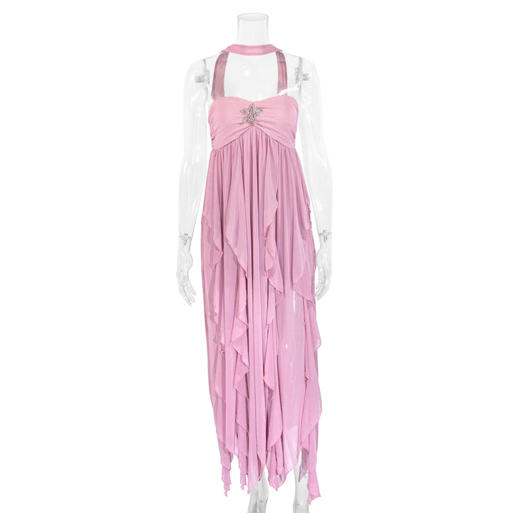 Women's Vintage-Style Maxi Dress Lune London