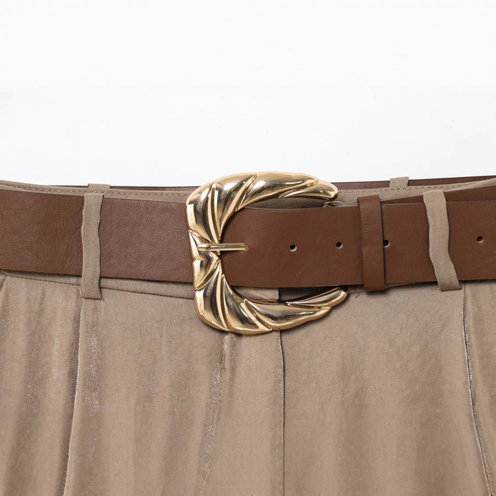 Ladies Elegant High Waist Culotte Pants Lune London