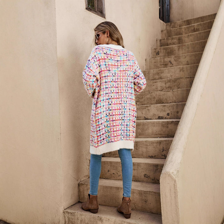 Gilet tricoté confortable pour femmes en design art moderne Chic & Stil