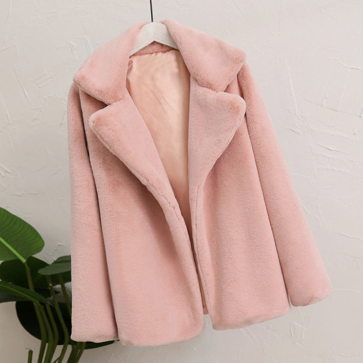 Ladies Flauscher Coat Lune London