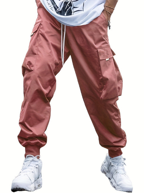 Men's wide-leg cargo pants with practical pockets Lune London